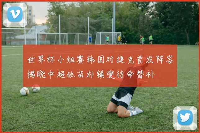 世界杯小组赛韩国对捷克首发阵容揭晓中超独苗朴镇燮待命替补